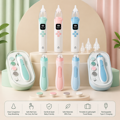 BabyCare Pro Kit — Nasal Aspirator + Nail Trimmer