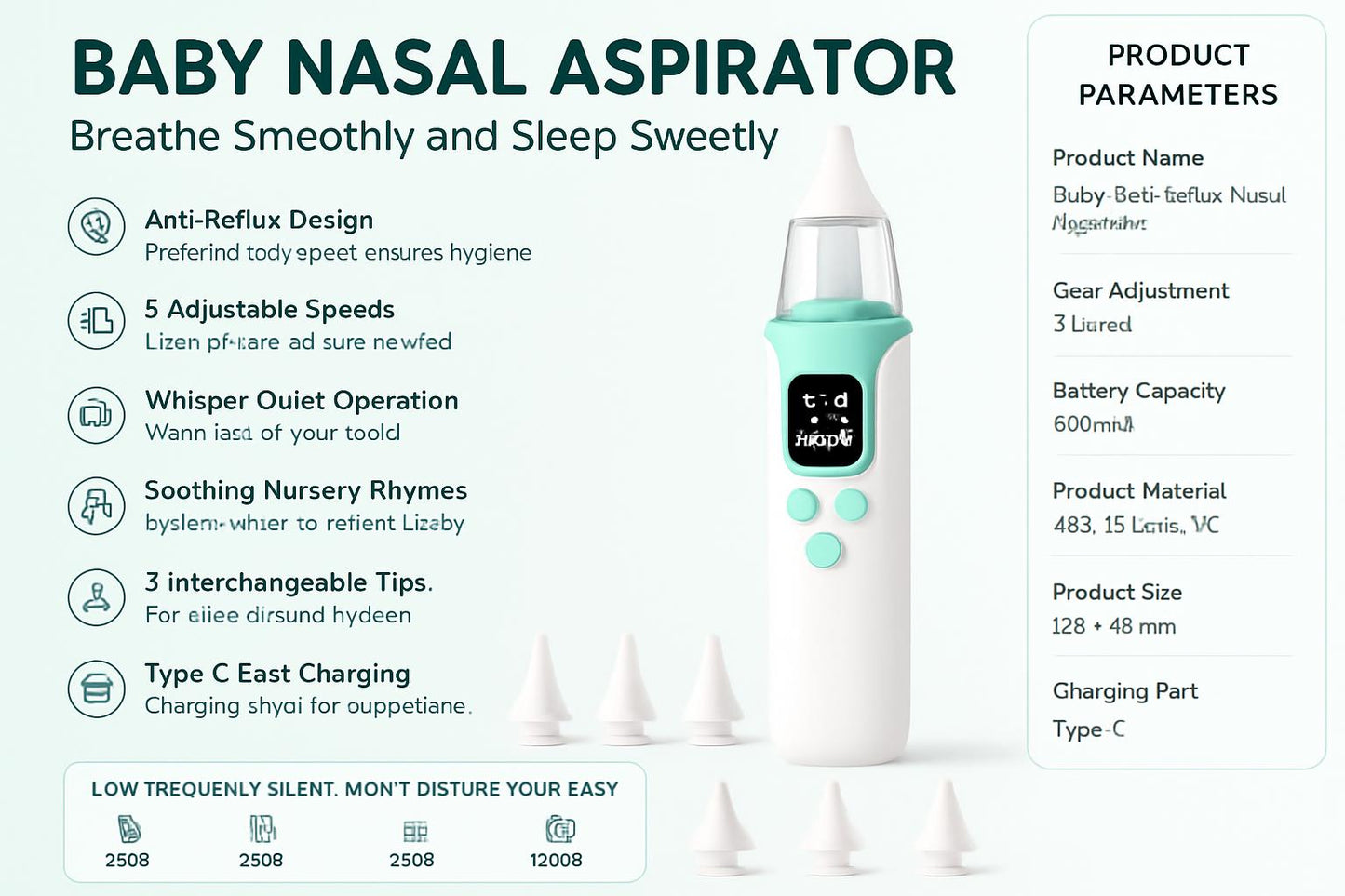 BabyCare Pro Kit — Nasal Aspirator + Nail Trimmer